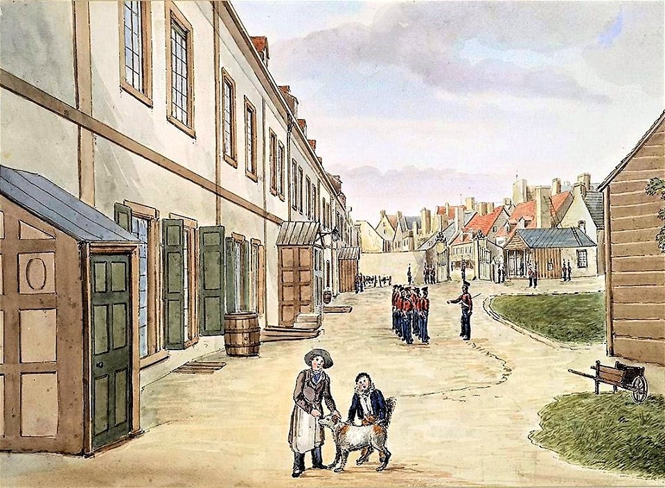 Inside Barracks Yard