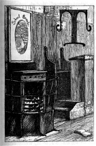 Inside school - Tom Brown's School Days (1869). Free illustration for personal and commercial use.