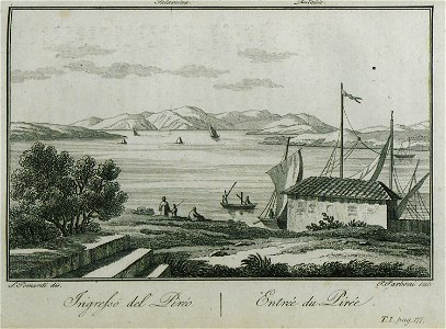 Ingresso del Pireo - Pomardi Simone - 1820