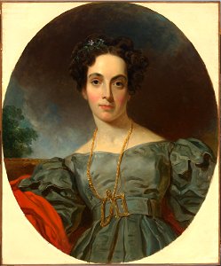 Henry Inman - Emma Embury - NPG.2016.23 - National Portrait Gallery