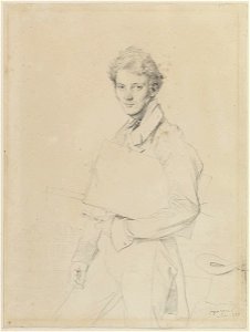 Ingres - Portrait de Jean-Baptiste-Cicéron Lesueur, 2273-03