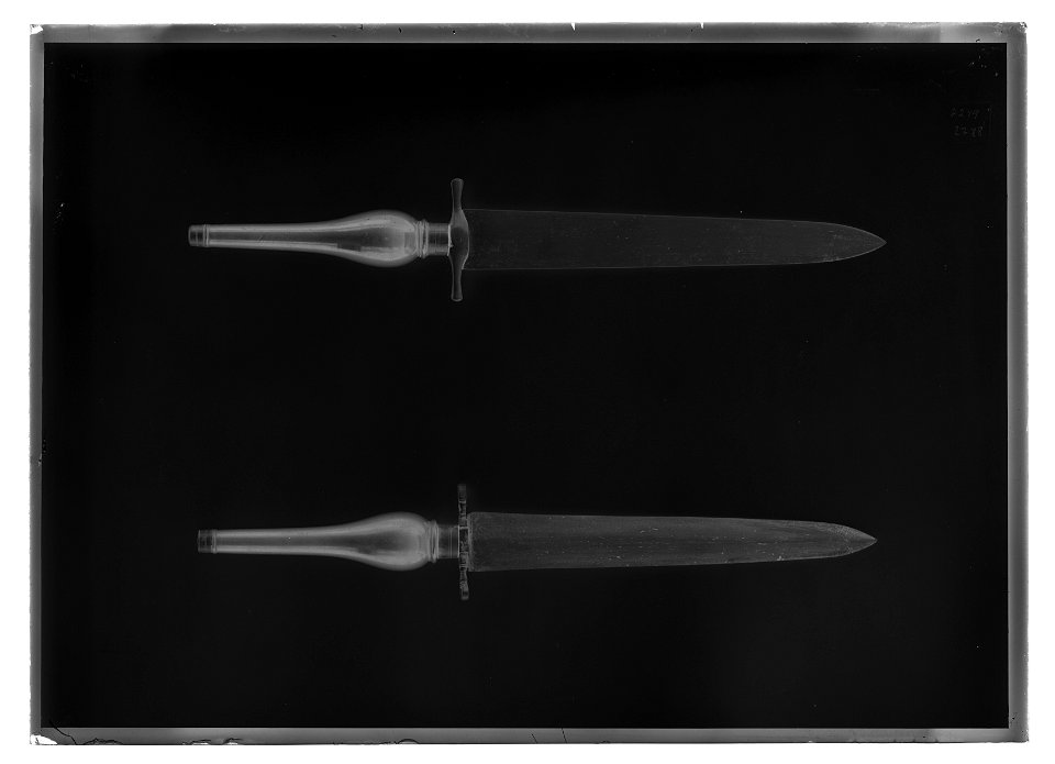 Insticksbajonett, 1800-talets mitt, imitation - Livrustkammaren - 9048-negative