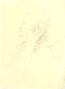 Ingres - Portrait of Guillaume Guillon Lethière, 1943.846