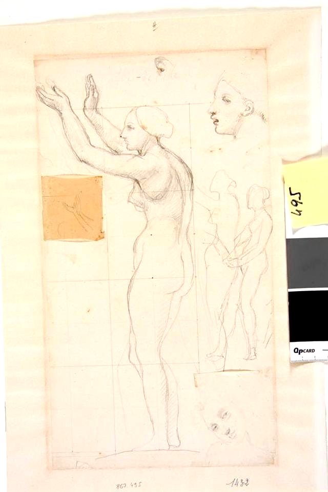 Ingres - MI.867.495, Danseuse frappant dans ses mains