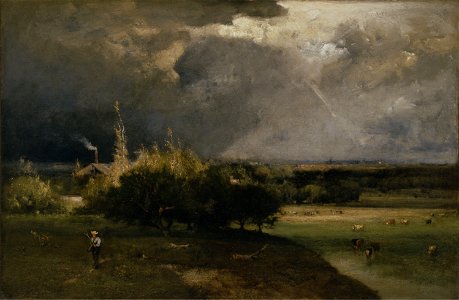 George Inness - The Coming Storm (c. 1879)