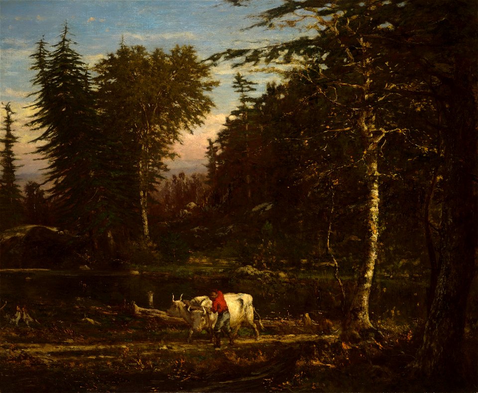In the Adirondacks by George Inness