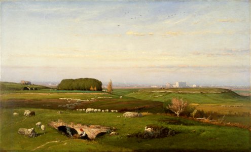 George Inness - In the Roman Campagna (1873)