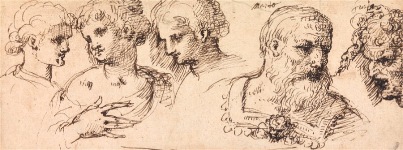 Inigo Jones - Five Classical Heads - Google Art Project