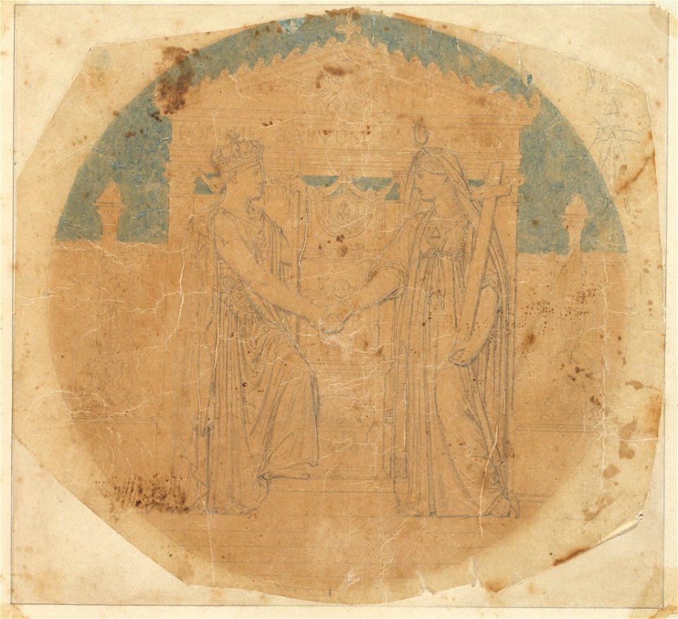 Ingres - The Alliance of France and Religion, 1948.19