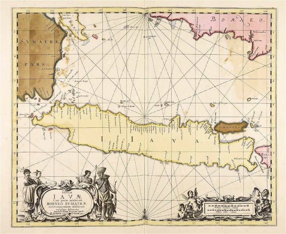 Insulae Iavae cum parte insularum Borneo Sumatrae et circumjacentium insularum novissima... - CBT 6618612