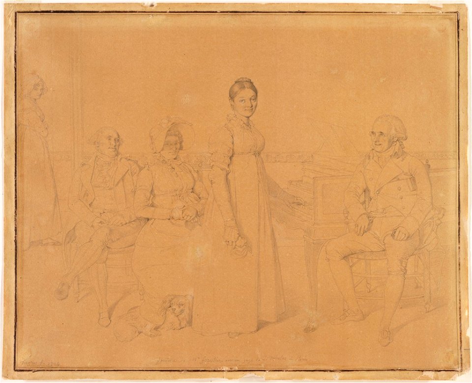 Ingres - Portrait of the Forestier Family, 1943.842