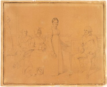 Ingres - Portrait of the Forestier Family, 1943.842