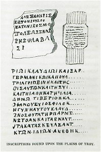 Inscriptions found upon the plains of Troy - Frankland Charles Colville - 1829