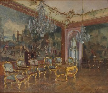 Interieur Schönbrunn 1896