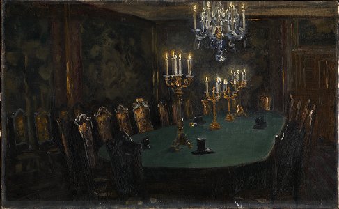 Interior by P. S. Kroeyer, 1896