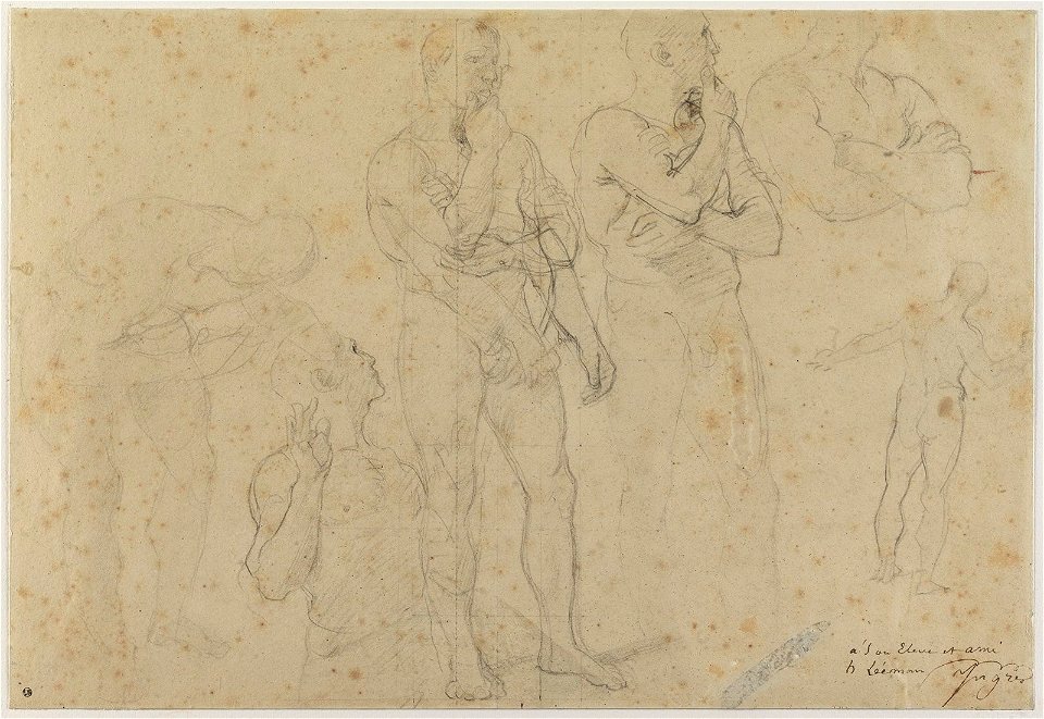 Ingres - Étude pour Le Martyre de saint Symphorien, 2262-03