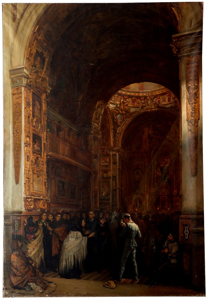 Interior de la capilla del buen consejo