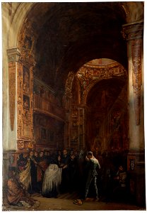 Interior de la capilla del buen consejo