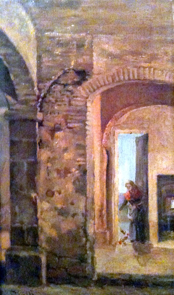 Interior amb dona - Joan Brull i Vinyoles (1863-1912)