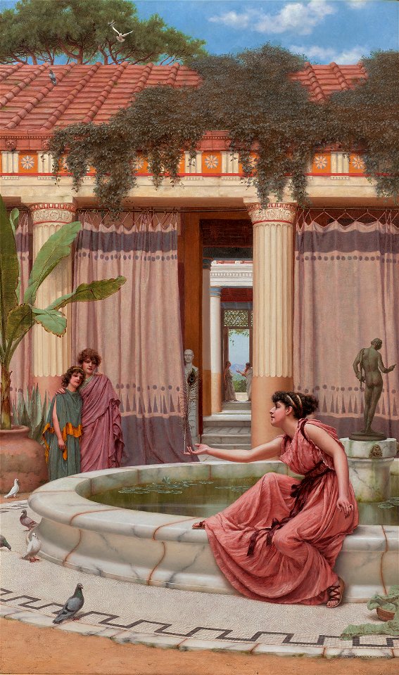Innocent amusements, by John William Godward