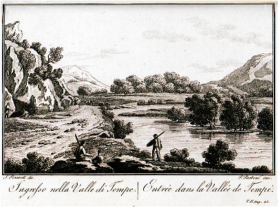 Ingresso nella valle di Tempe - Pomardi Simone - 1820