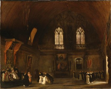 Interior of a Dominican Convent in Madrid