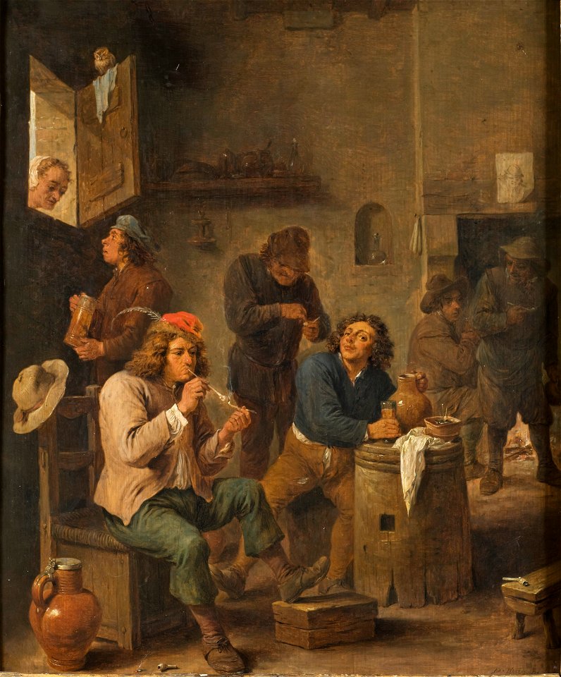 Interior of a Tavern - Nationalmuseum - 17657