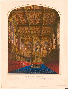 Interior of the house of lords LCCN2004666448