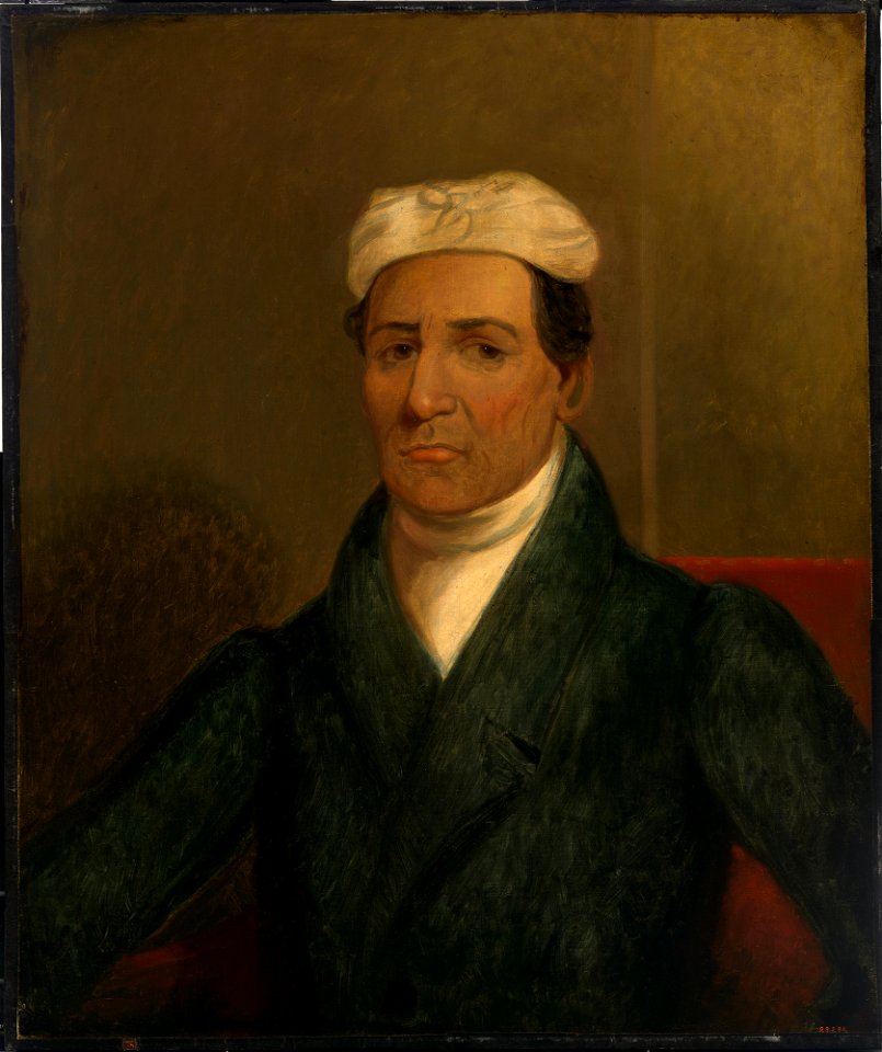Henry Inman - Black Hoof - NPG.82.105 - National Portrait Gallery