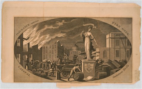 Insurance against fire only. Capital 500,000 dolls - engraved by W. Kneass. LCCN2014649007