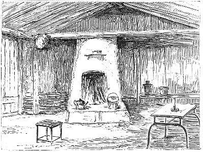 INTERIOR OF A NATIVE HOUSE