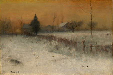 George Inness - Home at Montclair (1892)
