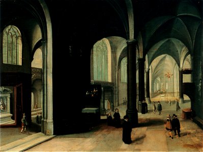 Interior de iglesia - Noël, P