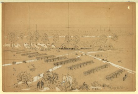 Inspection of the 2nd Pennsylvania Artillery by Gen Ames LCCN2004661337