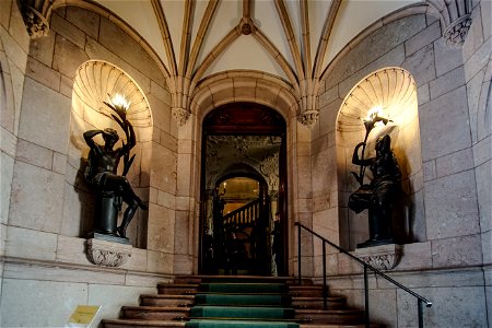 Interior of Hallwyl House - Entrance DSC7388. Free illustration for personal and commercial use.