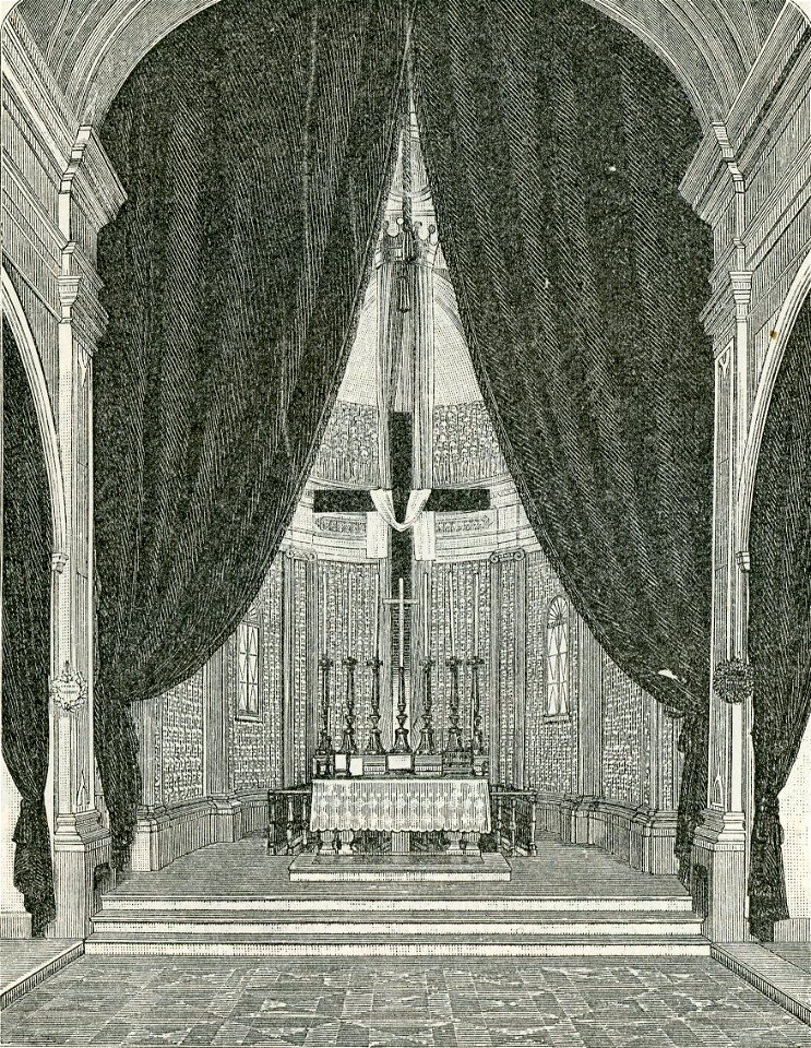 Interno dell’Ossario di San Martino
