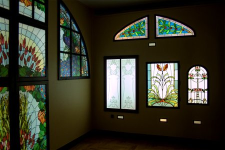 Interior of the Róth Museum