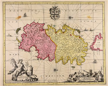 Insulae Sardiniae nova & accurata descriptio - CBT 5882535