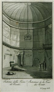 Interno della Torre de'Venti - Pomardi Simone - 1820
