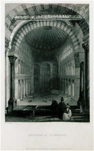 Interior of St Sophia - Pardoe Julia - 1838