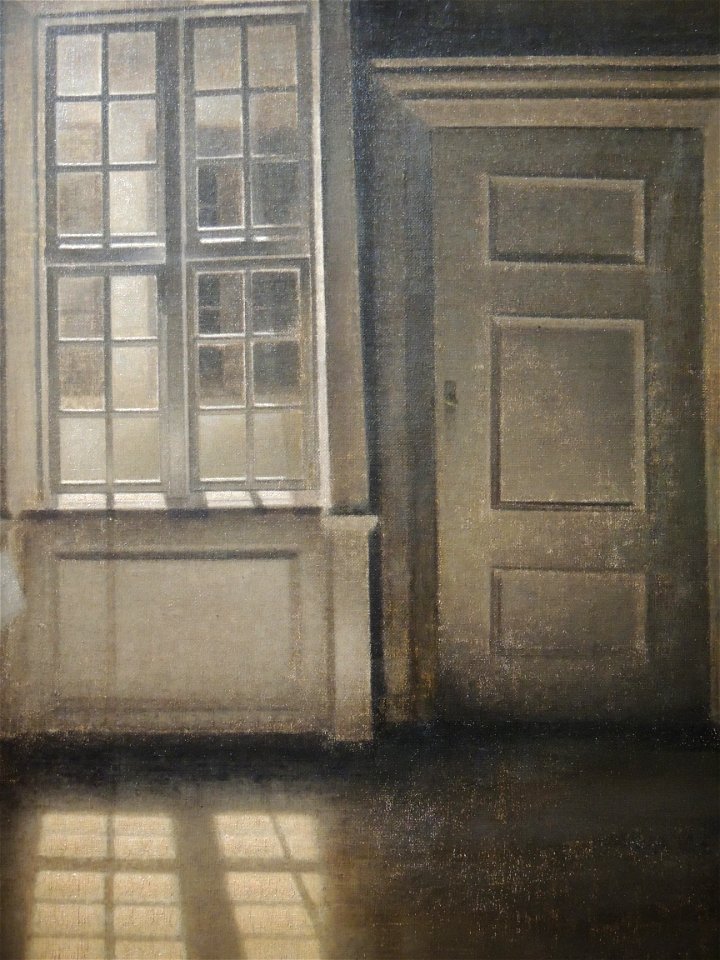Intérieur, rayon de soleil sur le sol (Hammershøi)