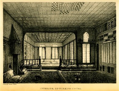 Interior of a Turkish house - Fellows Charles - 1839