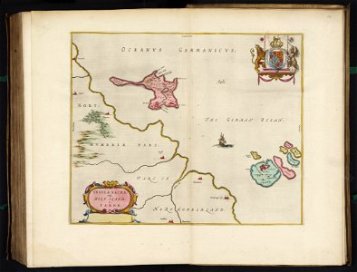 Insula Sacra et Farne by Blaeu
