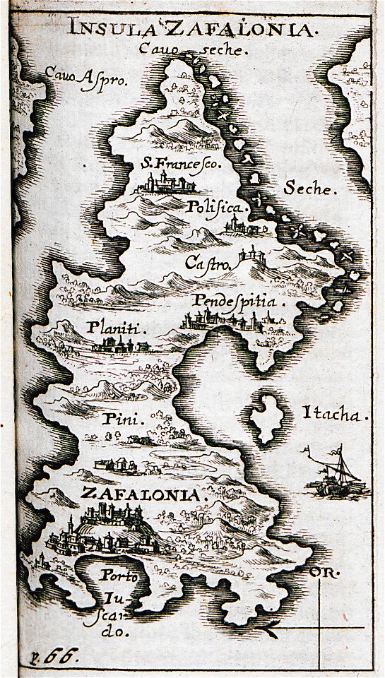 Insula Zafalonia - Sandrart Jacob Von - 1686