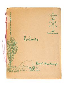 Inutilités. Poèmes., Léon Spilliaert, Paul Neuhuys (L'Officine d'éditions À l'Enseigne des Quatre Vents, K. Resseler), Mu.ZEE Oostende, SM002524 (2)