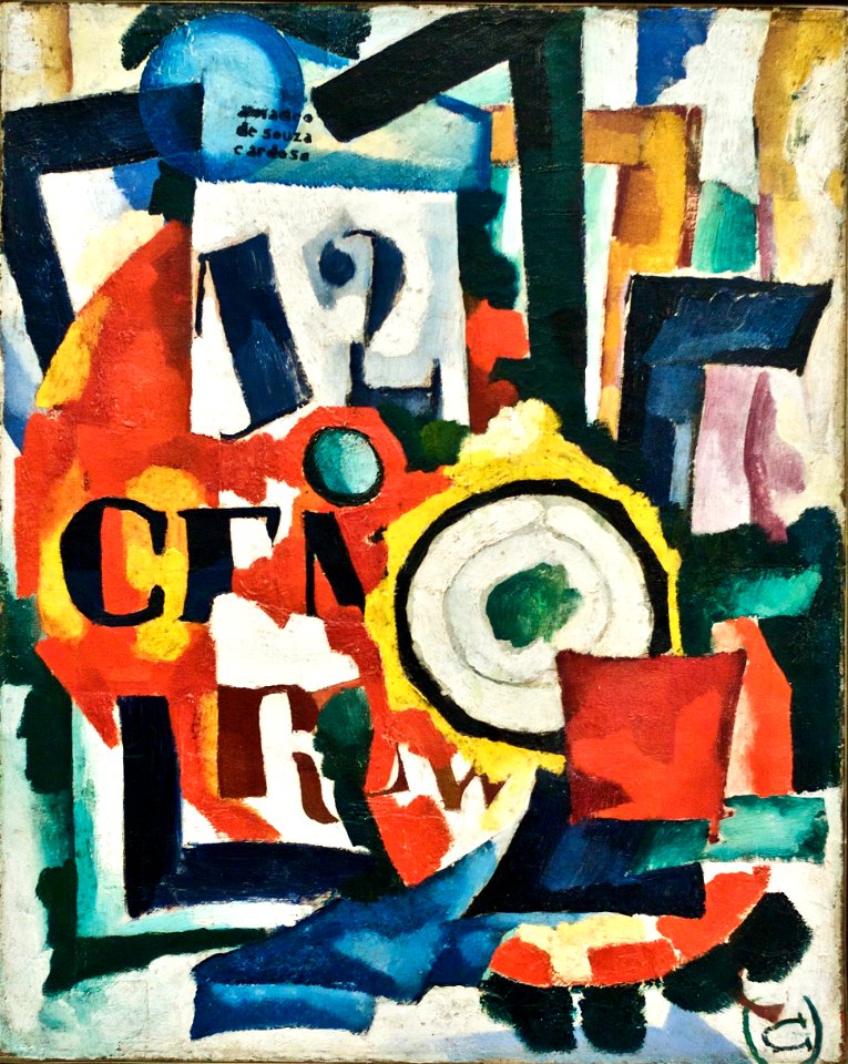 Interior - Things's Expression(c.1914-1915) - Amadeo de Souza-Cardoso (1897-1918) (32750641416)