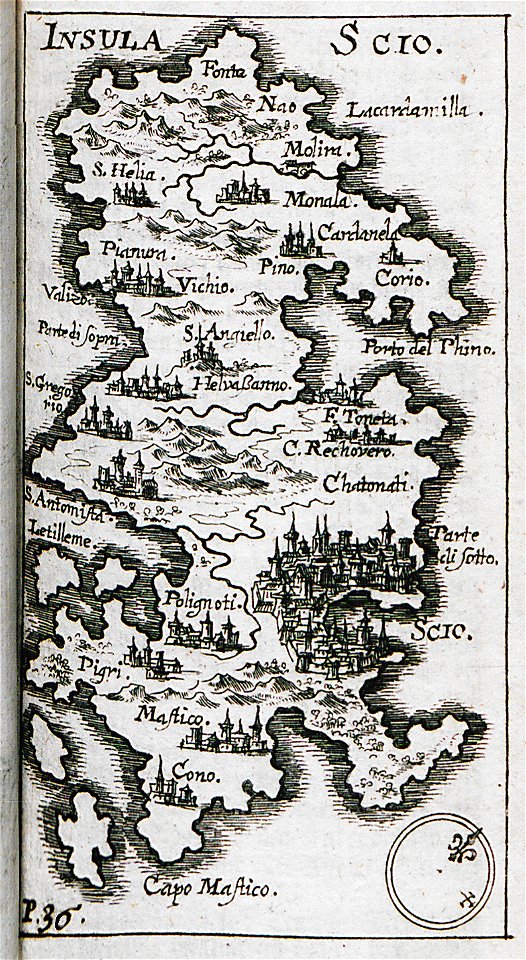 Insula Scio - Sandrart Jacob Von - 1686