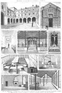Interior de la Cárcel Modelo de Madrid, de Nao