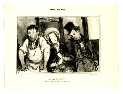 Intérieur d'un omnibus (Inside the omnibus) (BM 1918,0511.92)