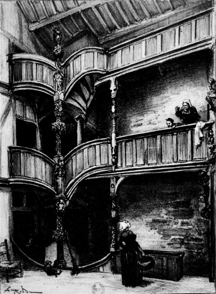 Intérieur de maison à Morlaix